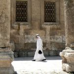 Amman - walking past the amphitheatre