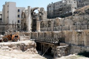 Amman - old Roman Nymphaeum fountain