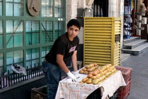 Amman - bread vendor