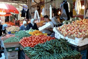 Amman - fruit and vegetable vendor