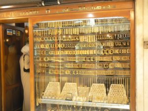 Amman is well-known for it gold jewelry
