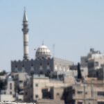 Amman - mosque in the distance