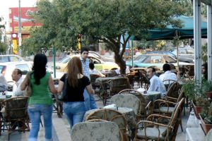 Amman - many men from neighboring countries come