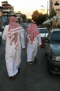Amman - many men from neighboring countries--such as these guys