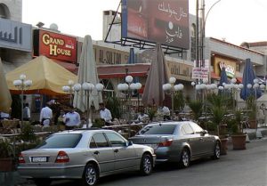 Amman - many men from neighboring countries come