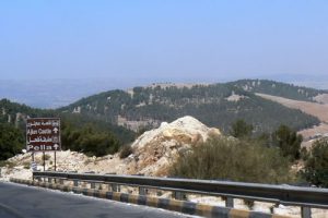 On the road from Amman to