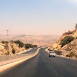 On the road from Amman to