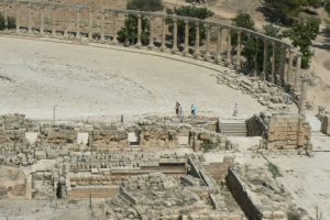 Closer view of the Forum