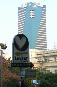 Along Tel Aviv’s Rothschild Boulevard