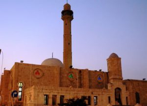 Old mosque along the