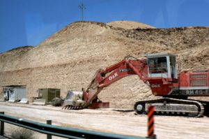 Road widening along the