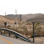 Roads towards the Allenby checkpoint