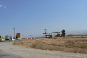 Roads towards the Allenby checkpoint