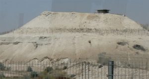 Israeli military outpost overlooking