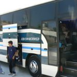 Shuttle bus between Israeli