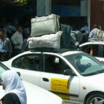 At the Jordanian terminal