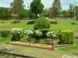 Wagga Wagga This unusual name applies to what is really a