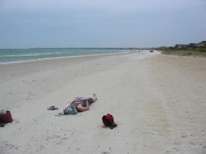 Beach Bums Long swathes of white sandy beaches form much of