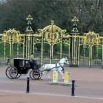 Buckingham Palace courier carriage