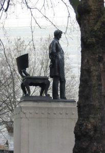 Parliament Square statue of Lincoln