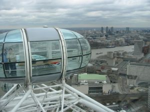 View of London from