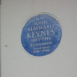 Building marker for the famous Bloomsbury