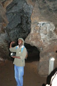 Guided tour inside the Sterkfontein Caves