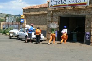 Local grocery store in Magaliesburg (no windows)