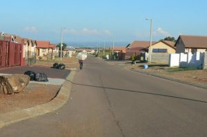 Middle class housing near Uppington