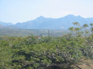 Cuba - mountains in the middle of the island