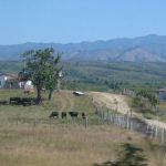 Cuba - mountains and farms in central Cuba