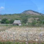 Cuba - rocks laid out in a field (?)