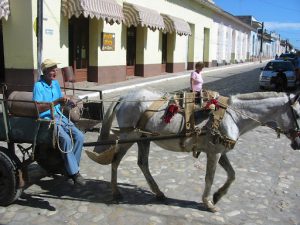 Cuba - south coast village of Trinidad