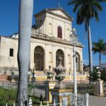 Cuba - church in south coast village of Trinidad