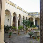 Cuba - interior courtyard in need of repair