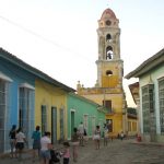 Cuba - back street in Trinidad