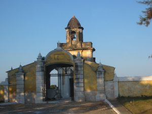Cuba - entry to cemetery in Trinidad