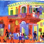 Cuba - primitive painting