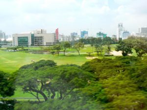 Thailand, Bangkok - along the SkyTrain tracks is the Royal