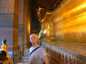 Thailand, Bangkok - Richard at Wat Pho