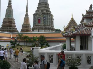 Thailand, Bangkok - inside the Wat Pho temple complex