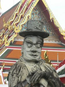 Thailand, Bangkok - inside the Wat Pho temple complex