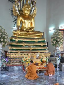 Thailand, Bangkok - inside the Wat Pho temple complex