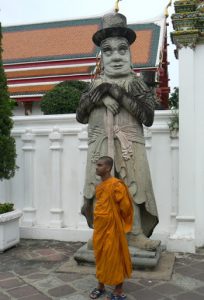 Thailand, Bangkok - inside the Wat Pho temple complex