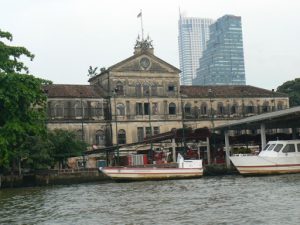 Thailand, Bangkok - old colonial style building