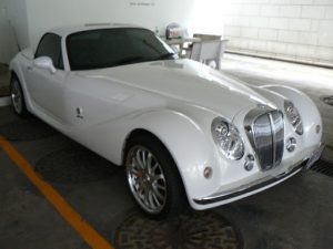 Thailand, Bangkok - a custom made Japanese car called a Mitsuoka