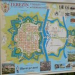 Town map of Terezin.