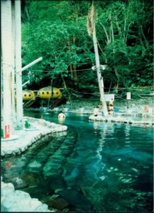 Hot springs in southern Taiwan