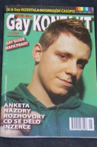 Gay Kontact magazine lists all LGBT places in Prague.