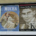 Poster of Czech writer Franz Kafka.